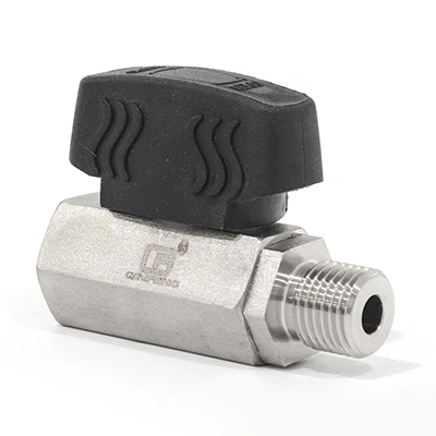 Mini Ball Valve With Outer Threads