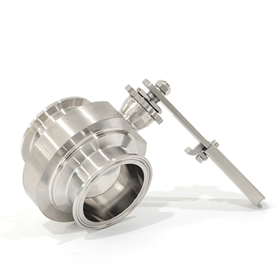 One-Piece Quick-Install Manual Butterfly Valve with Telescopic Handle