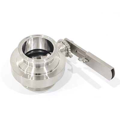 One-Piece Quick-Install Manual Butterfly Valve with Telescopic Handle