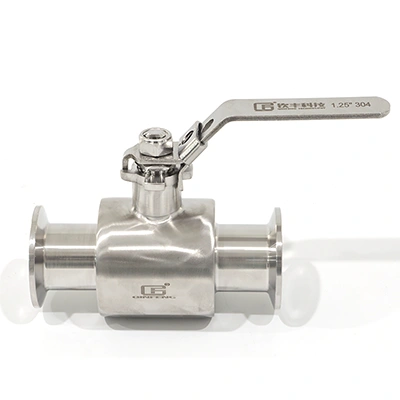 Quick Installation Straight Through Integrated Manual Ball Valve
