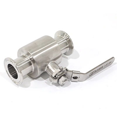 Quick Installation Straight Through Integrated Manual Ball Valve