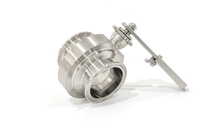 Stop Coolant Leakage: Integrated Butterfly Valve with One-Piece Welded Construction